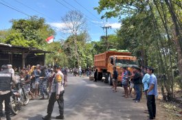 Lakalantas Maut, Sat Lantas Polres Maros Amankan Sopir Truk