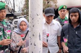 TNI-Polri, Anggota Dewan dan Mahasiswa Tabur Bunga untuk Korban Kebakaran DPRD Makassar