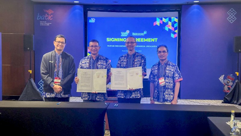Lintasarta dan Telkom Jalin Sinergi Strategis