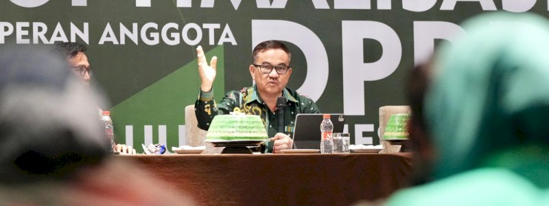 Sekda Sulsel Dorong Penguatan Kapasitas Anggota DPRD Lewat Bimtek