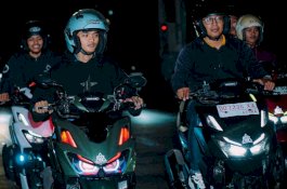 Tips Aman Berkendara Motor di Malam Hari dari Asmo Sulsel