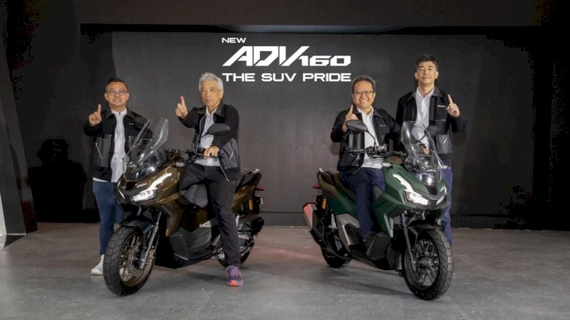 Astra Honda  Motor meluncurkan New Honda ADV 160 Skutik premium