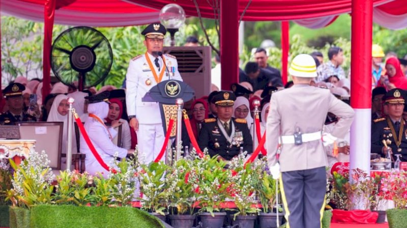 HUT Kemerdekaan ke-80, Gubernur Sulsel: Indonesia Semakin Tangguh dan Membanggakan