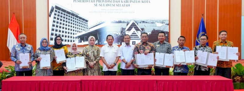 Gubernur Sulsel Sambut Mendagri Tito, Tekankan Sinergi Jaga Stabilitas Daerah