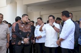 Gubernur, Wali Kota Makassar Bersama Kepala Daerah se-Sulsel Ikuti Pengarahan Mendagri