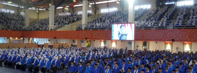 Unismuh Makassar Perkuat Posisi PTS Terbaik Luar Jawa dengan 9.529 Mahasiswa Baru