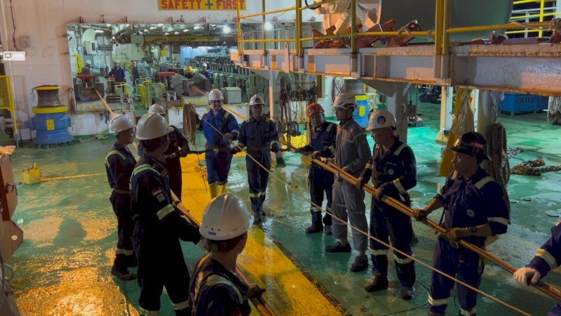  SKKL SMPCS#2 ruas Sorong-Merauke telah berhasil pulih kembali pada Jumat malam (12/9).