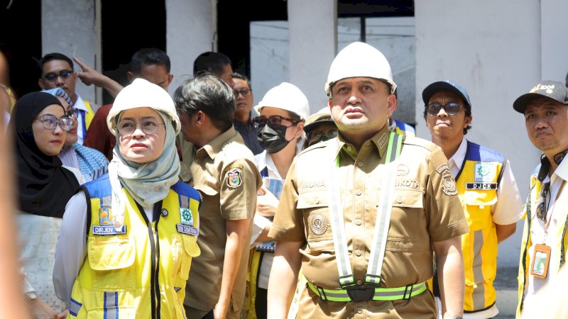 Dirjen Cipta Karya Tinjau DPRD Makassar, Wali Kota Rekomendasikan Gedung Lama Direkonstruksi Total