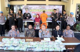 Tasming Hamid Apresiasi Polres Parepare Usai Gagalkan Peredaran Narkoba Skala Besar