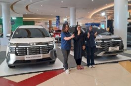Pasar Otomotif Sulsel Bergairah, Hyundai Stargazer Cartenz X Raup 20 SPK Saat Peluncuran