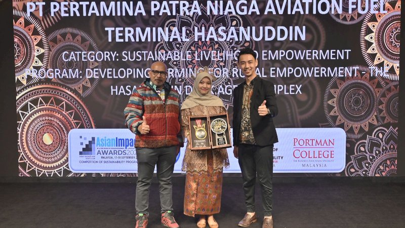 Pertamina Patra Niaga sukses meraih dua penghargaan Platinum berkat program unggulan di bidang tanggung jawab sosial perusahaan (CSR).