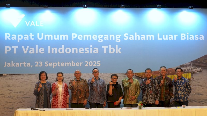 PT Vale Menetapkan Perubahan Susunan Direksi Melalui RUPSLB