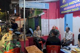 Hingga Larut Malam, Kapolrestabes Makassar Pantau Langsung Pasca Bentrokan Tallo