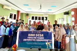 Vokasi Unhas Gelar Bina Desa Pelatihan SIG untuk Dukung Ketahanan Kesehatan