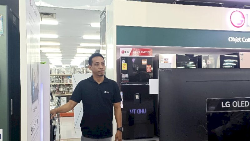 Prenuer PT LG Elektronics J. Firman , selasa (29/9)