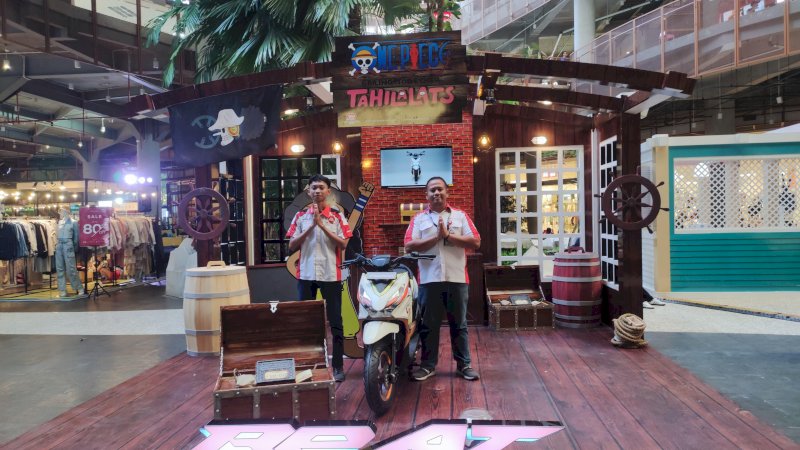 Pameran yang berlangsung mulai 21 hingga 28 September 2025 ini menampilkan secara eksklusif unit Honda BeAT edisi kolaborasi One Piece Tahilalats
