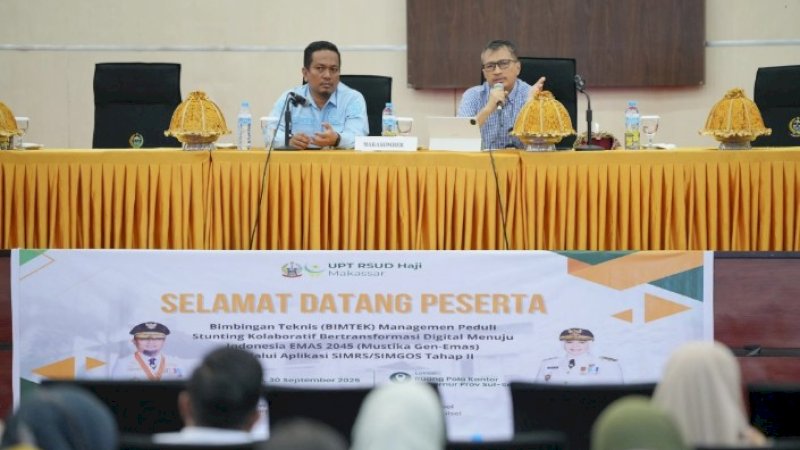 Diskominfo Sulsel Gelar Bimtek Implementasi Pelaporan Stunting Mustika GEN EMAS