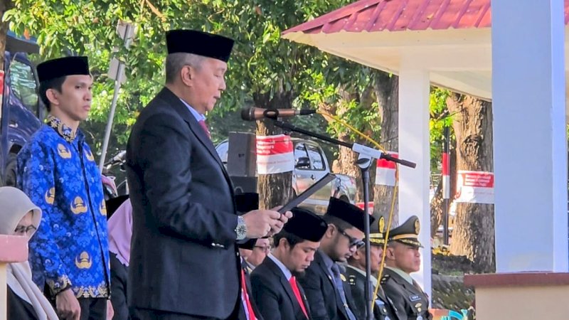 Ketua DPRD Wajo Pimpin Ikrar Kesetiaan Pancasila: Jaga NKRI dari Segala Ancaman