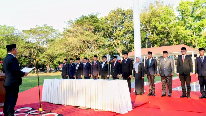 Bupati Wajo Lantik 15 Pejabat Pimpinan Tinggi Pratama, Dorong Kinerja Pemerintahan Lebih Baik