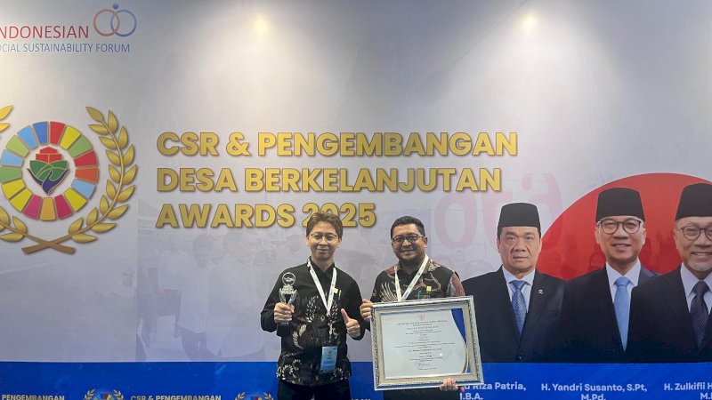 Desa Berdaya Kopi Sinjai Raih Predikat Silver di CSR dan PDB Award 2025, Wujud Nyata Pemberdayaan Berkelanjutan