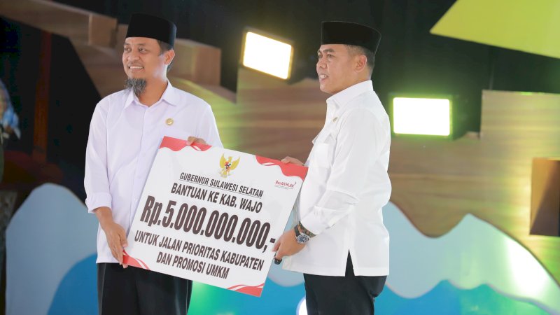 Bupati Andi Rosman Hadiri Pembukaan MQK, Gubernur Sulsel Hadiahkan Rp5 Miliar dan Janji Aerodrome di Wajo