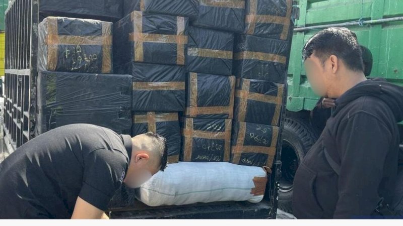 Bea Cukai Makassar Amankan 56 Ribu Batang Rokok Ilegal, Selamatkan Potensi Kerugian Negara Rp61 Juta