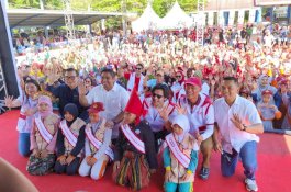 Nuvo Family Kampanye Hidup Sehat, Bupati Maros Beri Apresiasi