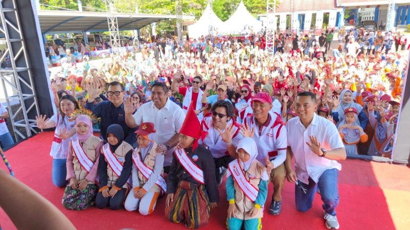 Nuvo Family Kampanye Hidup Sehat, Bupati Maros Beri Apresiasi