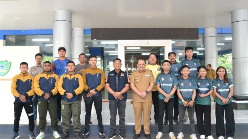 Wabup Maros Lepas Atlet 2 Bertarung di Pra Porprov Sulsel