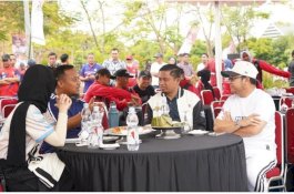 Tasming Hamid Hadiri Pembukaan Turnamen Sepak Bola Gubernur Sulsel 2025