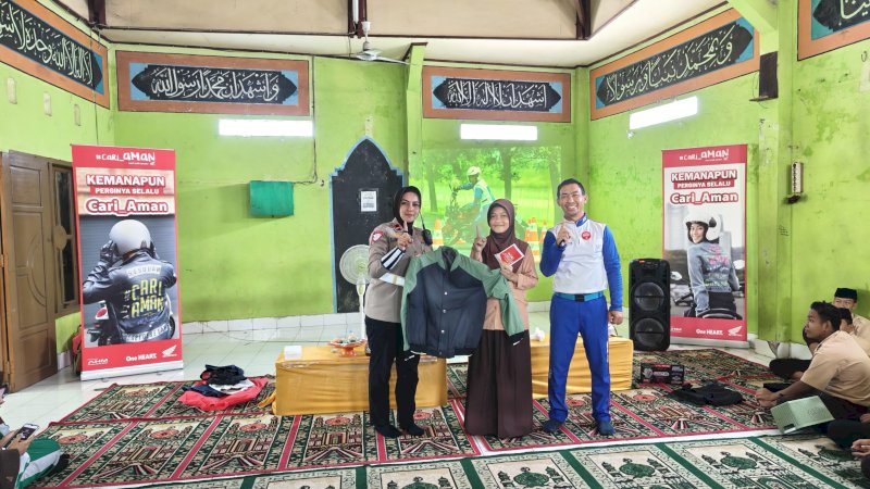 Edukasi Safety Riding Asmo Sulsel Sentuh Siswa MAN dan MTS Syekh Yusuf Gowa