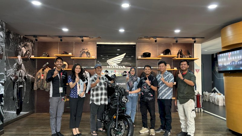 Pelanggan pertama Honda Rebel