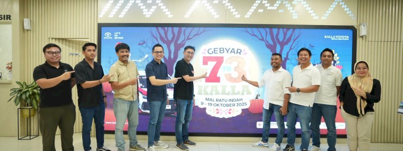 Kalla Toyota Pimpin Pasar Otomotif Sulsel di Tengah Penurunan Market, Pangsa Naik 40 Persen Berkat Layanan Prima dan Program Inovatif