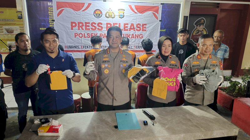 Polisi Tangkap Komplotan Jambret di Makassar, Uang Hasil Kejahatan Dipakai Beli Sabu