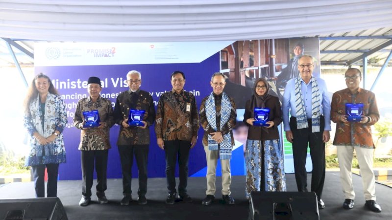 Mahendra Siregar & Guy Parmelin Tinjau Proyek ERP Peternakan KPBS Pangalengan