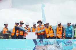 PT Vale dan PAMA Gelar First Digging Ceremony di Pomalaa
