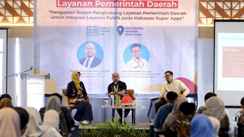 Kadis Kominfo Makassar Tekankan Pentingnya OPD Miliki Operator yang Menangani Urusan Digitalisasi