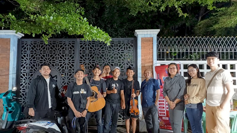 komunitas Maluku Muda Gemilang (MMG) menggelar peluncuran program inovatif bertajuk “BERSAMA” (Bermusik Bangun Ekonomi Rakyat).
