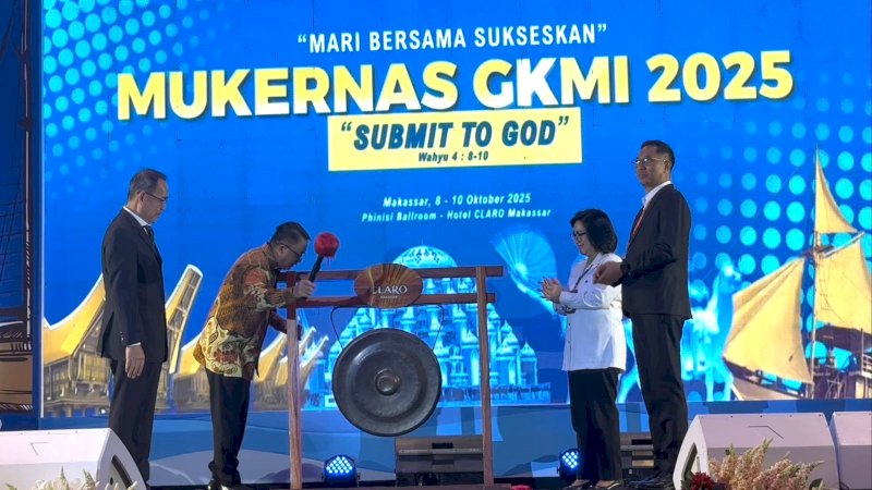 Wakil Wali Kota Makassar buka pertemuan nasional yang dihadiri ratusan hamba Tuhan se-Indonesia