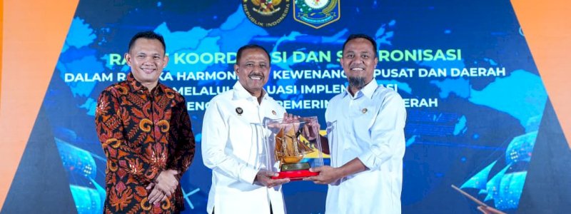 Gubernur Andi Sudirman Hadiri Rakor Sinkronisasi Pusat dan Daerah dari Kemenko Polkam