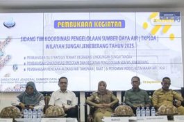 Pemprov Apresiasi Sidang TKPSDA WS Saddang 2025 di Sinjai