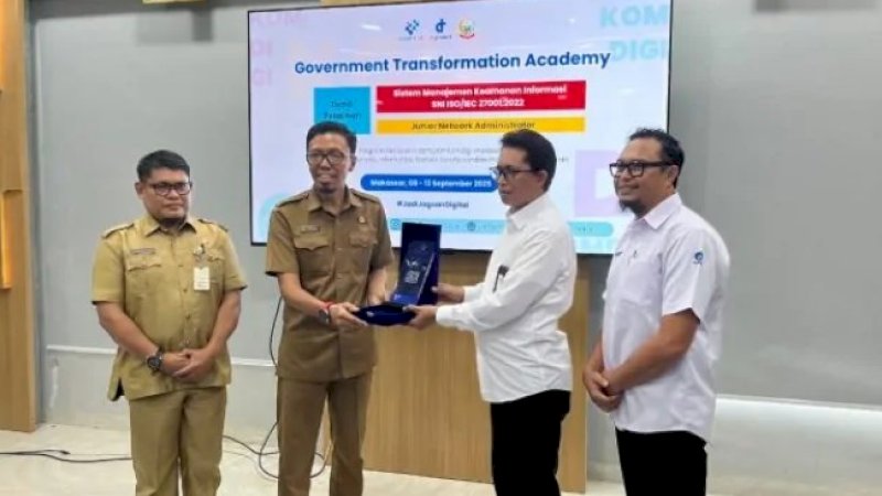 Diskominfo SP Sulsel dan BBPSDM Kominfo Makassar Gelar Pelatihan Keamanan Siber