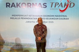 Wakil Bupati Wajo Hadiri Rakornas TPAKD 2025 di Jakarta, Dorong Penguatan Inklusi Keuangan di Daerah
