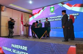 Amarun Agung Hamka Resmi Dilantik Jadi Sekda Parepare