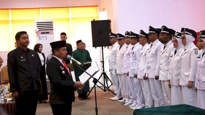 Tasming Hamid Lantik 134 Pejabat, Tegaskan Komitmen Penguatan Reformasi Birokrasi di Parepare