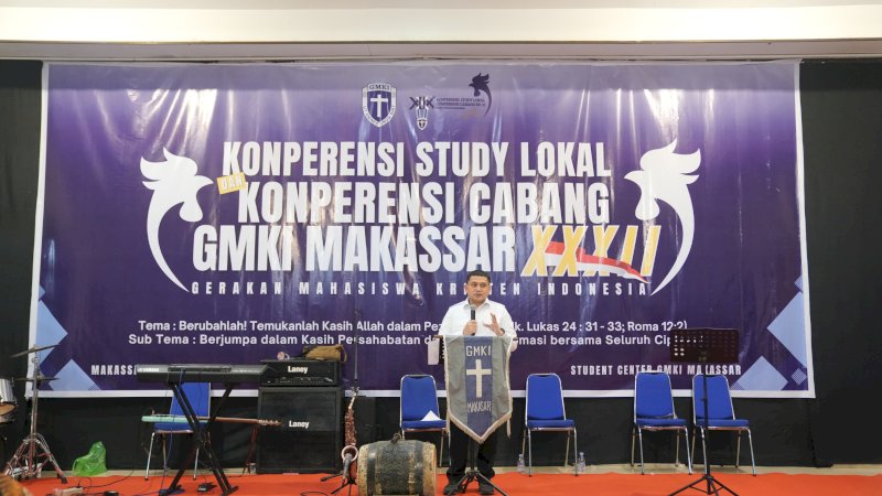 Wali Kota Makassar Buka Konferensi Cabang ke-32 GMKI Makassar 