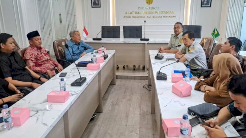 Wajo Menuju Swasembada Pangan, DPRD Mantapkan Sinergi dengan Kementan RI