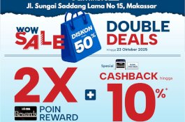 Informa Latanete Hadirkan Promo “Double Poin Lebih Banyak”, Beri Pelanggan Keuntungan Ganda Selama 7 Hari