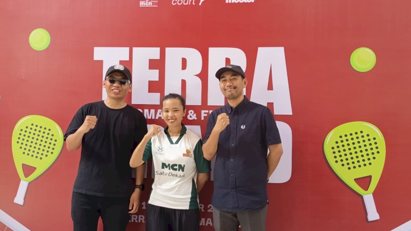 Ki-kan  Master Club Padel Malik, Founder MCN Mistri, Owner Terracourt Dwiyanto Ari Wibowo