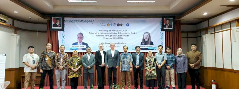 Unhas Perkuat Kolaborasi Internasional Melalui Workshop Erasmus Bersama Mitra Uni Eropa